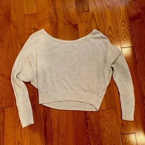 American eagle cropped sweater